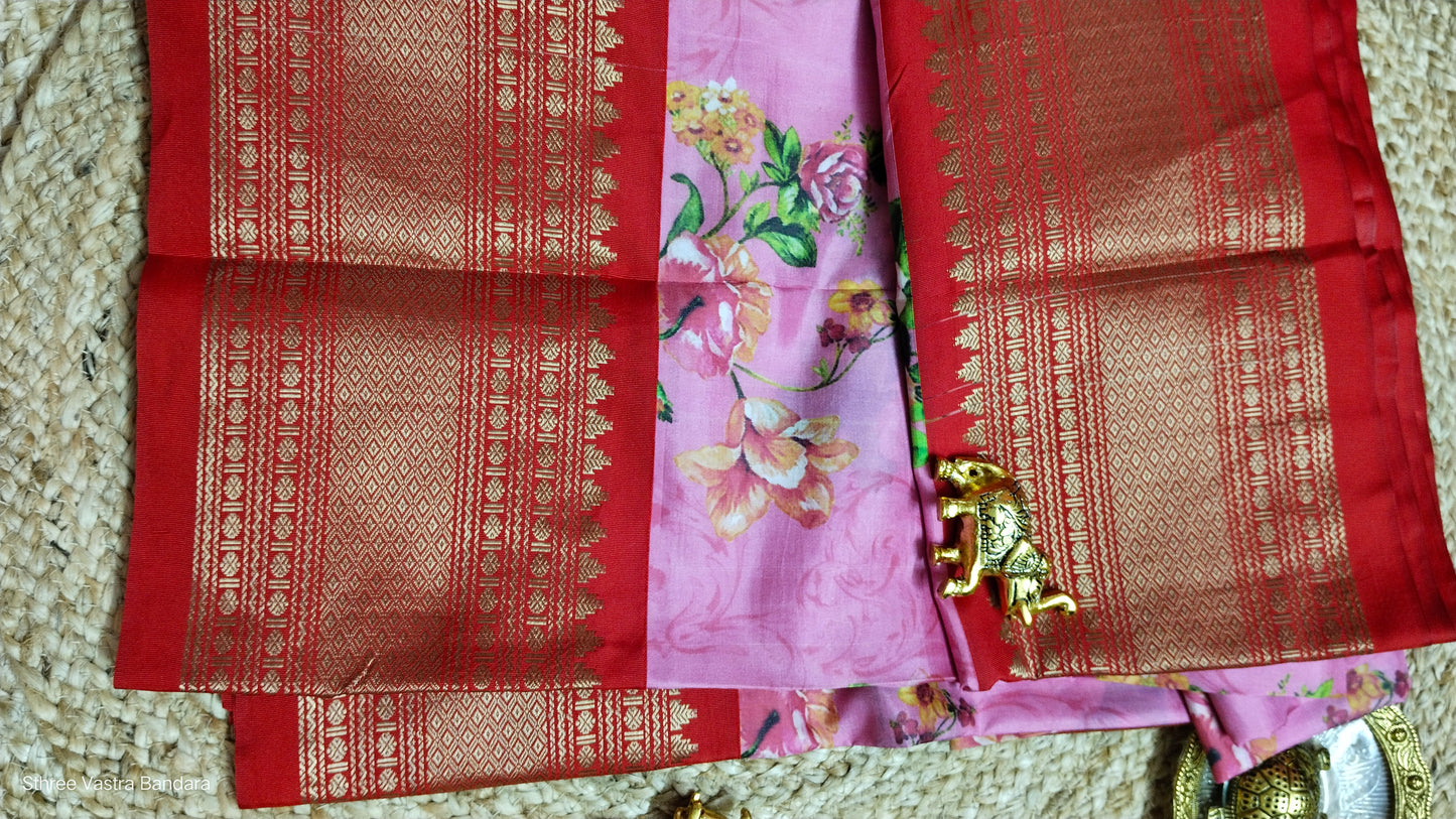 Gadwal Silk Saree