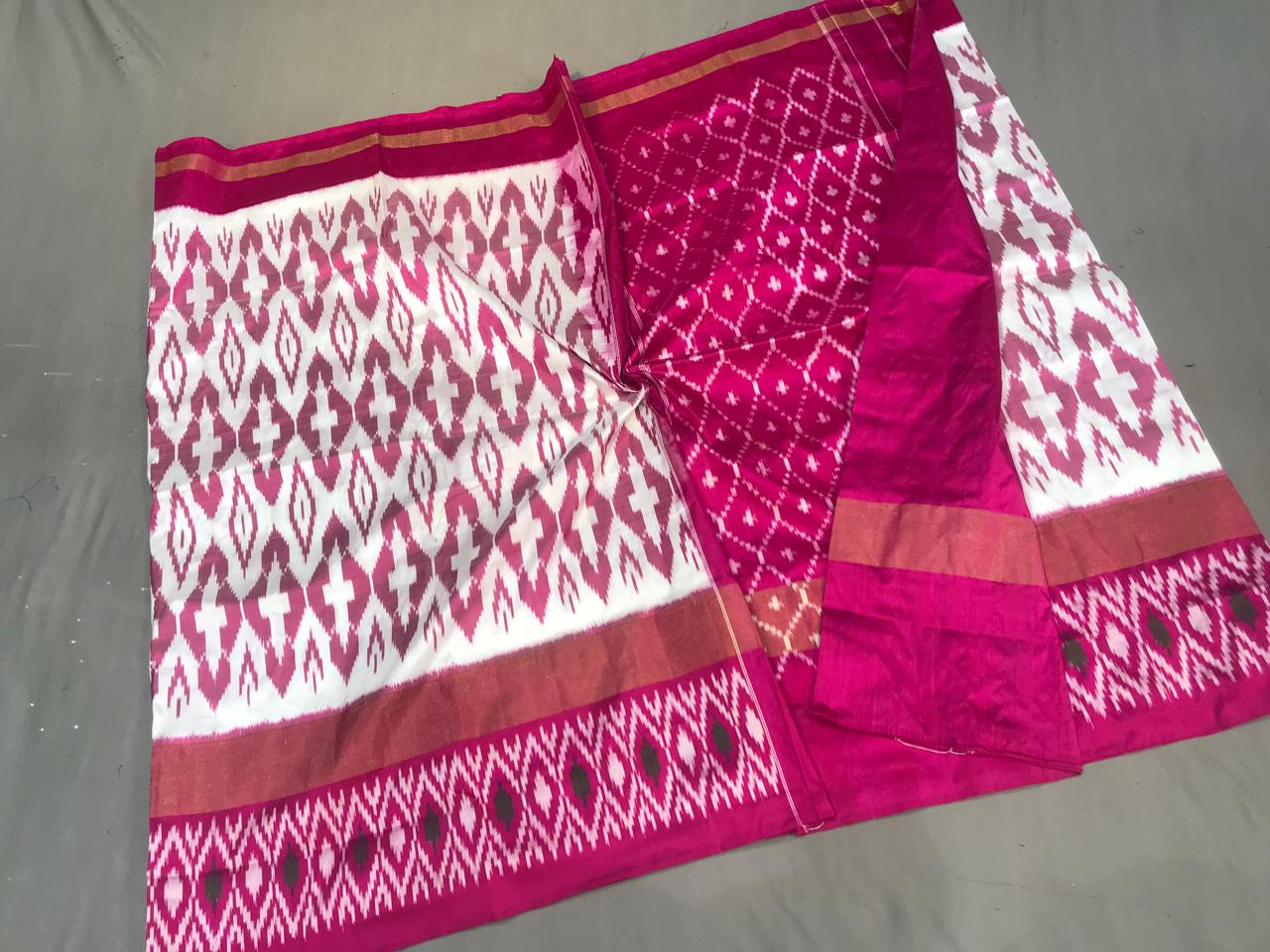 Ikkat Silk Saree