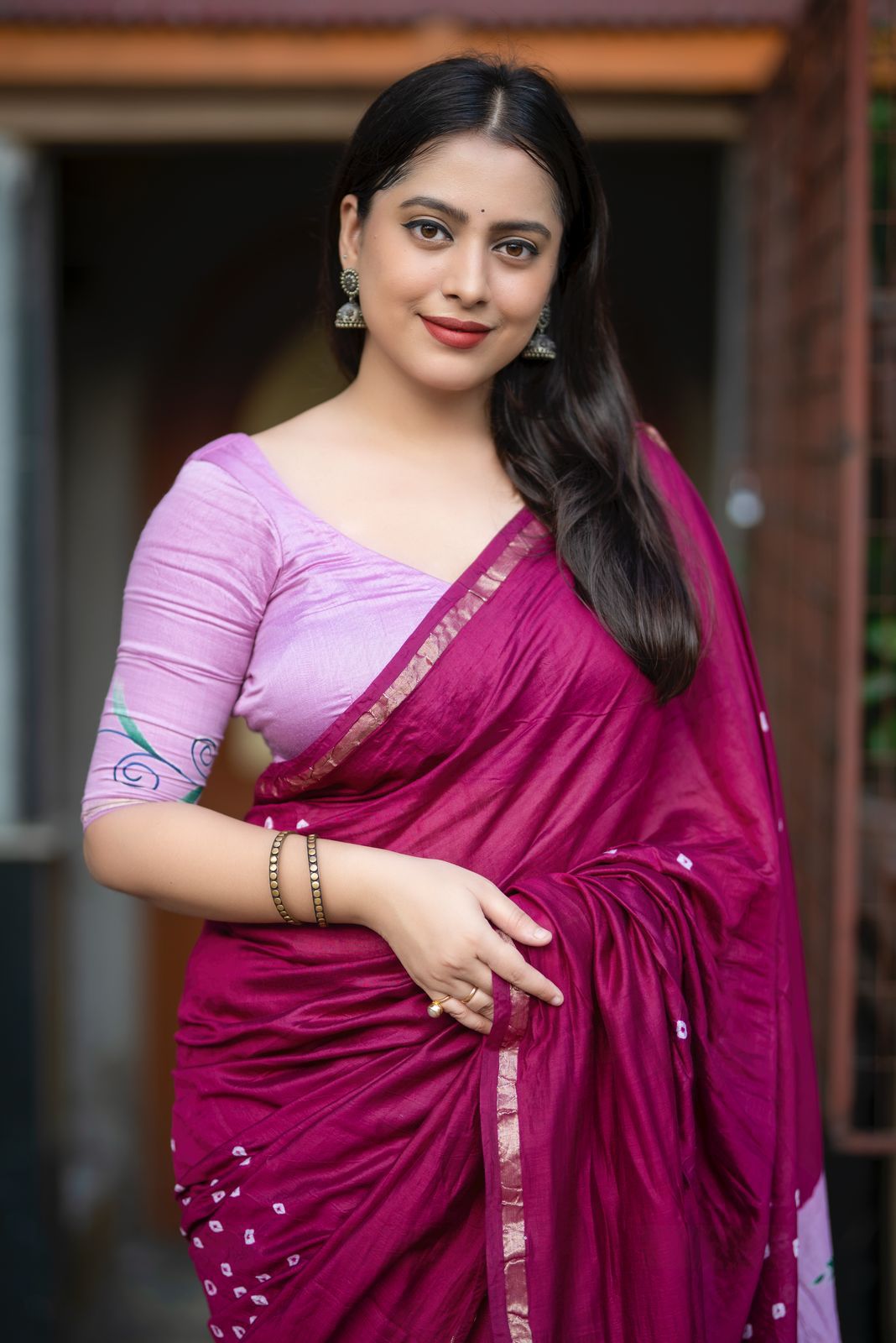 Pure Chanderi cotton