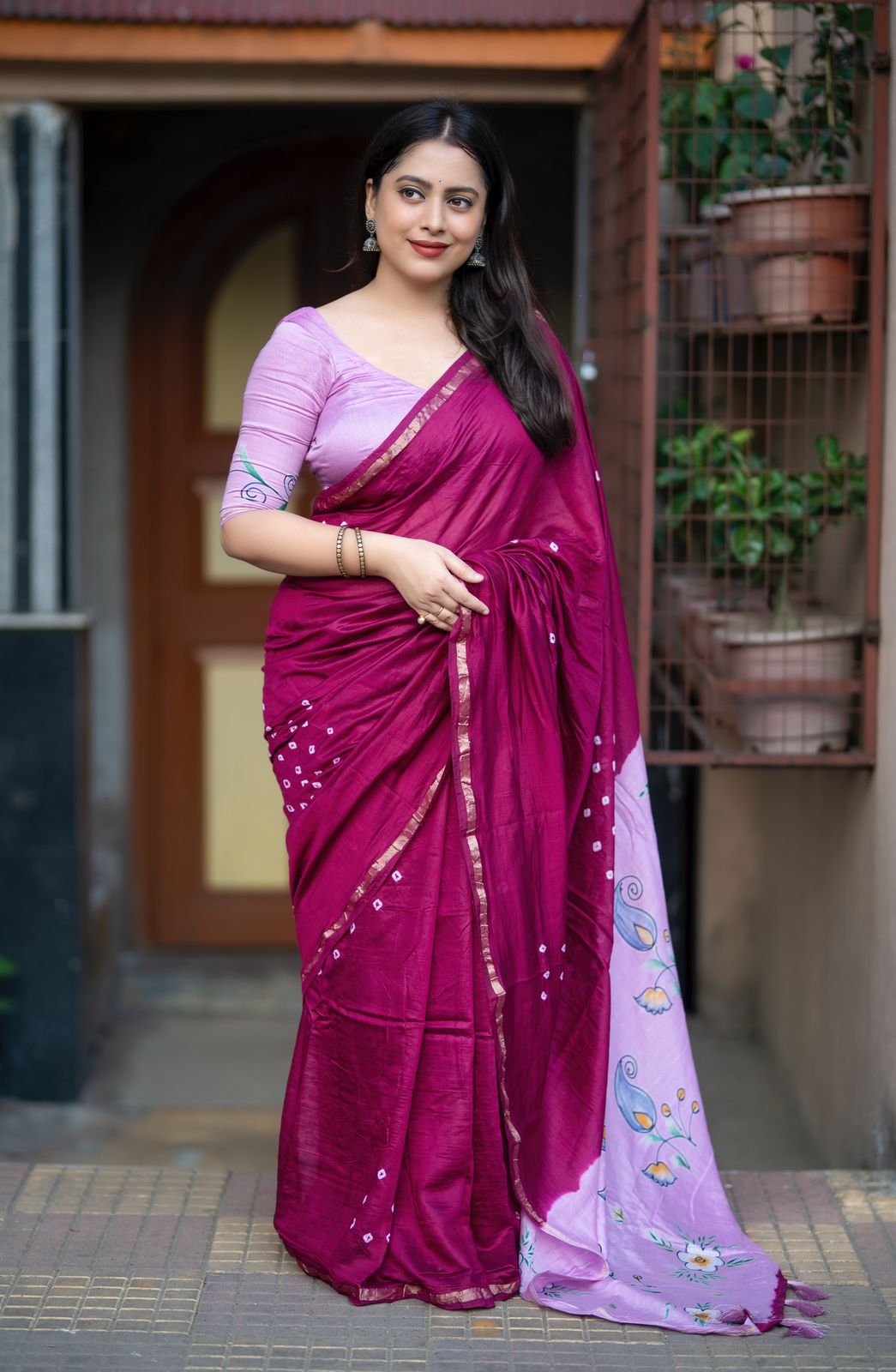 Pure Chanderi cotton