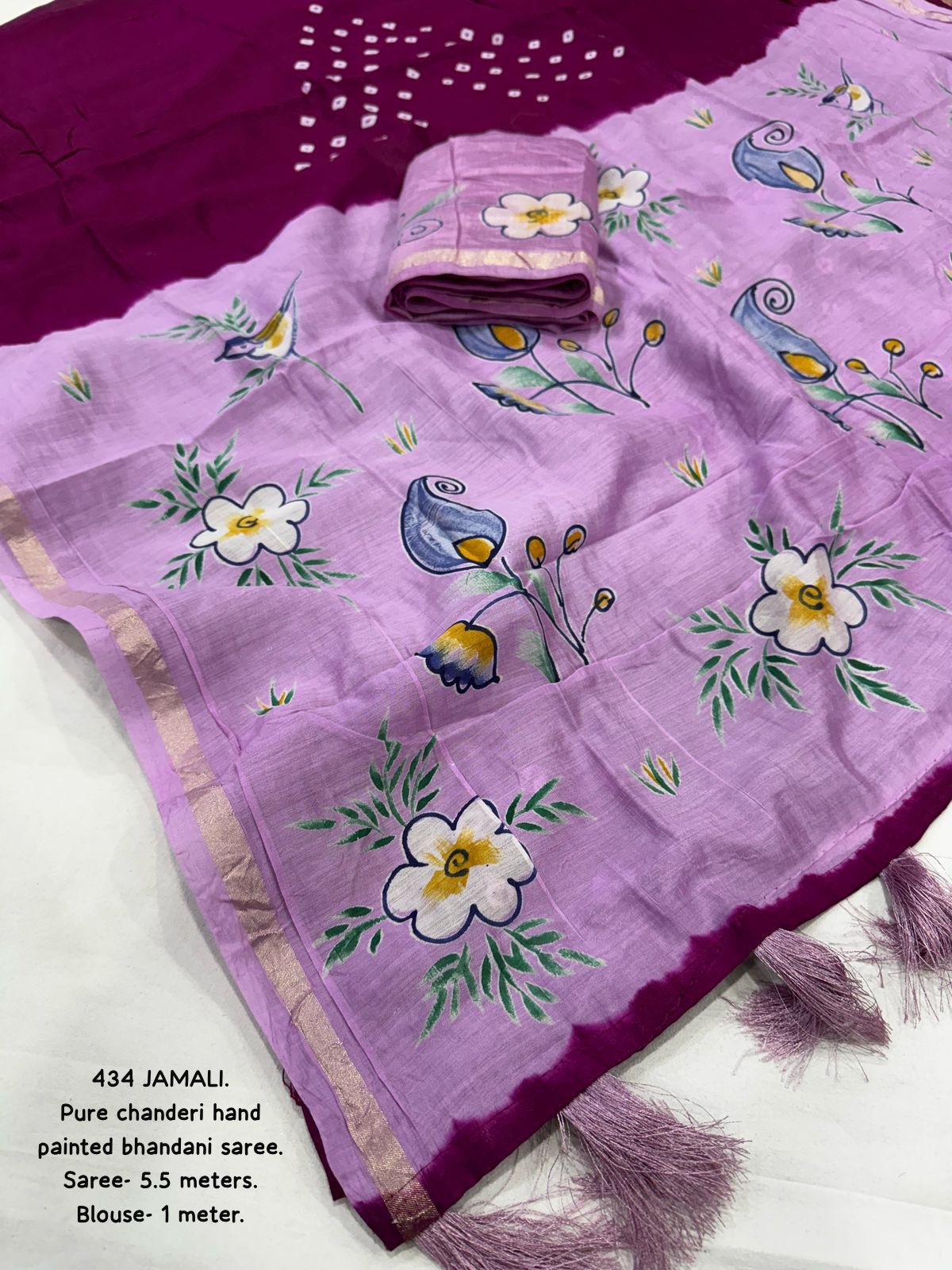 Pure Chanderi cotton