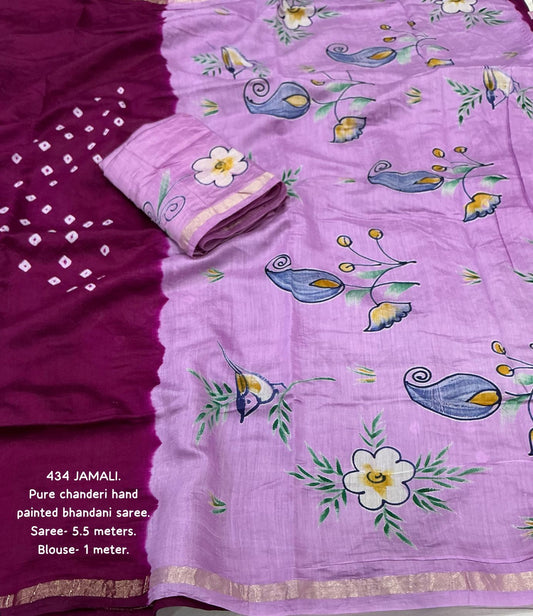 Pure Chanderi cotton