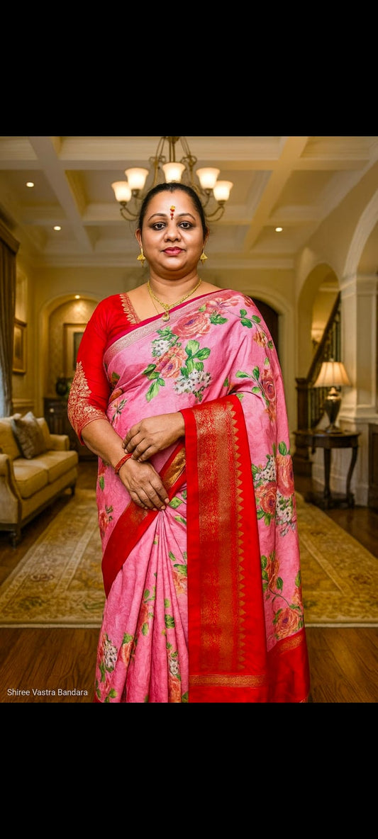 Gadwal Silk Saree
