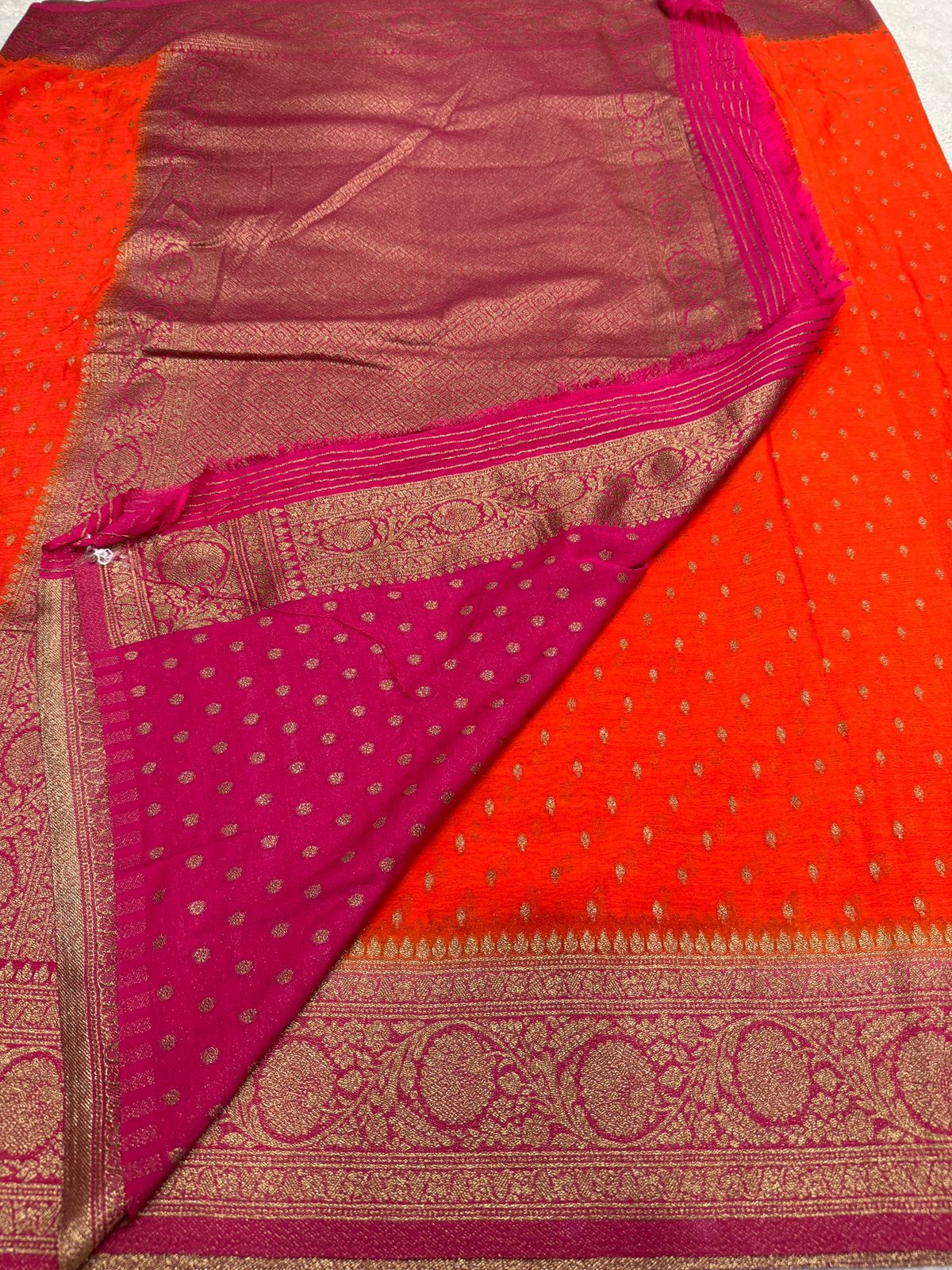 Khaddi Georgette Sarees
